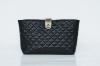 black elegant fashion clutch bag