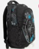 black fashion 600D backpack leisure daily