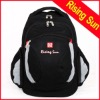 black fashion backpack