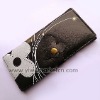 black fashion wallet billfold