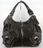 black fashionable ladies handbags