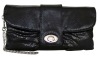 black feather bag