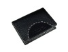 black genuine leather  wallet