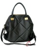 black high quality pu handbag shoulder bag