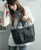 black ladies tote handbag