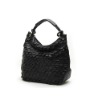 black lady handbag