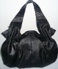 black lady handbag