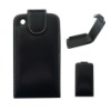 black leather case for iphone 3G