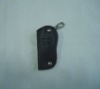 black leather key bag holder for car