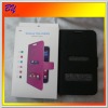black leather mobile phone case for samsung galaxy note case