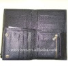 black leather wallet