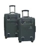 black lightweight nylon spinner luggage bag for men