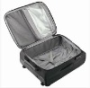 black lightweight nylon trolley case