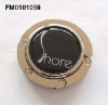 black logo bag hanger suitable for promotion gift