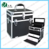 black makeup case with drawers,makeup train cases
