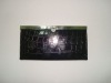 black metal frame wallet