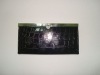 black metal frame wallet