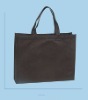 black non-woven shop bags