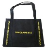 black non woven tote bag PNW025