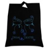 black nonwoven bag with led lights