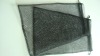 black nylon mesh pouch