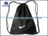 black nylon shoes and bags to match