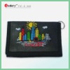 black nylon wallet for promotion
