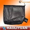 black polyester mesh bag