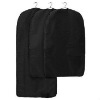 black polyester suit cover