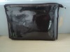 black polyester travel kit bag