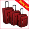 black polyester trolley case