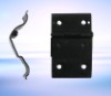 black rolled steel hinge