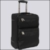 black softside travel luggage case