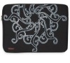 black tattoo neoprene laptop sleeve