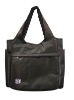 black tote mummy diaper bag