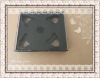 black tray clear 5disk CD case