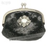 black trendy evening bags WI-0848