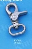 black zinc alloy snap hooks, dog hook