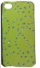 bling leather case for iphone 4S, for iphone 4S bling leather case