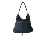 blue PU high quality fashion women shoulder bag