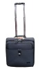 blue business computer luggage case
