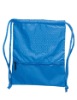 blue camping duffle bag