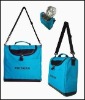 blue cooler bag with shoulder