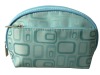 blue cosmetic bag