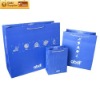 blue cost production paper bag