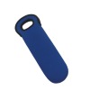 blue customize neoprene portable wine bottle cooler