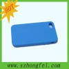 blue cutomized silicone mobile phone covers