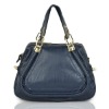 blue designer leather handbags hot selling 2012