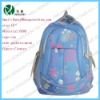 blue flowers style school backpacks for teenage girls