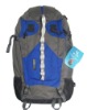 blue hiking back packs